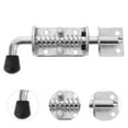 thumbnail image 3 of Shisuyan Spring Loaded Latch Bolt Latch Trailer Door Latch Cabinet Door Spring Latch, 3 of 9