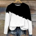 thumbnail image 5 of ZCFZJW Kids Color Block Printed Sweatshirts Cute Boys Girls Long Sleeve Crewneck Pullover Tops Loose Fit Casual Graphic T-Shirts White 3-4 Years, 5 of 5