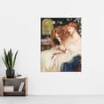 thumbnail image 2 of Rossetti Lady Lilith Painting Extra Large XL Wall Art Poster Print, 2 of 3