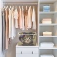 thumbnail image 6 of Foldable Fabric Storage Bin With Handle Collapsible Basket Box Storage With Lid Organizer Cat Wearing A Jester Hat, 6 of 7