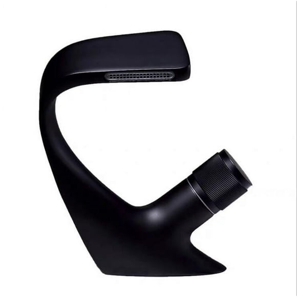 jovati Brushed Brass Bathroom Faucet Faucet Hot and Cold Bathroom Light Luxury Counter Basin Faucet, Durable Matte Black Bathroom Faucet Black Matte Bathroom Faucet Matte Black Faucet Bathroom