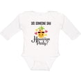 thumbnail image 3 of Inktastic Hawaiian Party Pineapple Girls Long Sleeve Baby Bodysuit, 3 of 5