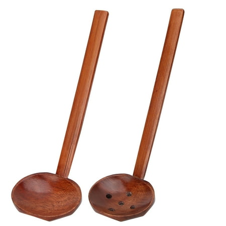 

Wood Spoons For Cooking Long Handle Wood Spoon Tableware Set Wood Cooking Spoon Wood Measuring Spoons Noodles Soup Spoon With Slotted Spoon Kitchen Tool For Kitchen For Cooking