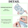 thumbnail image 6 of Summer Daisy Floral Dish Rack Mat for Kitchen Counter Dish Dryer Pad Microfiber Absorbent Foldable Drainer Mat Spring Decor 16x18 Inch, 6 of 7