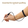 thumbnail image 2 of Luxshiny Lot de 1 Pince à Cils Bracelet Extension de Cils Support Noir Silicone Antidérapant, 2 of 8
