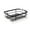 Black, variant on Dish Drying Rack for Kitchen Counter with Large Capacity Cutlery Holder & Removable Tray, Space-Saving Dish Drainer Rack for Dishes, Spoons,Forks,Chopsticks,Bowls,and Cups