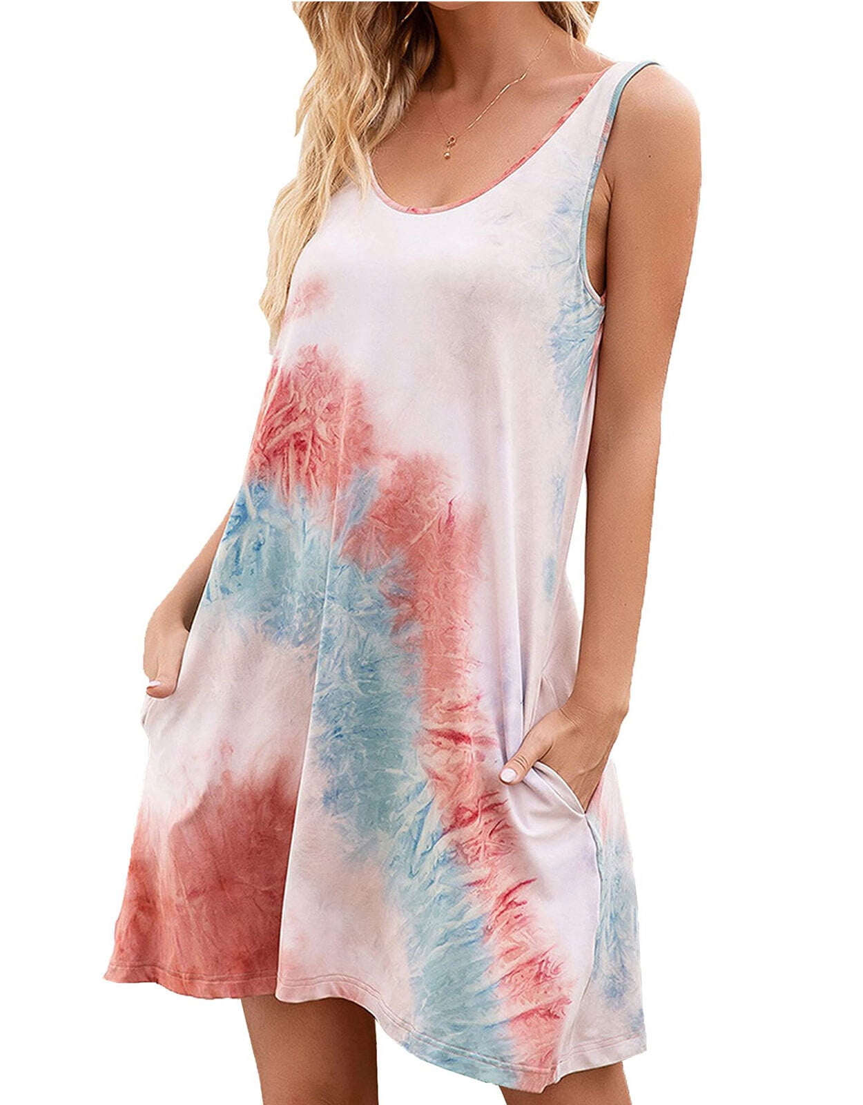 Womens Swimsuit Cover Up Sleeveless Bathing Suit Cover Up Casual Beach