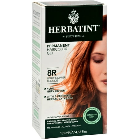 - Herbatint 8R Light Copper Blonde, 4 Oz
