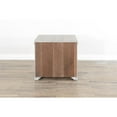 thumbnail image 4 of Sunny Designs Traditional Mahogany Wood End Table in Alpine Gray, 4 of 5