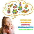 thumbnail image 5 of 88 PCS Upgrade Magnetic Blocks, Gifts for 3 4 5 6 7 8 9 Year Old, Magnet Building Blocks for Kids, Girls & Boys, Christmas Gifts for Kid(Multicolor,Large Size), 5 of 8