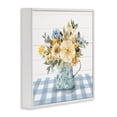 thumbnail image 3 of Stupell Industries Summer Bouquet Farmhouse Floral White Framed Giclee Art design by Carol Robinson, 17 x 17, 3 of 8