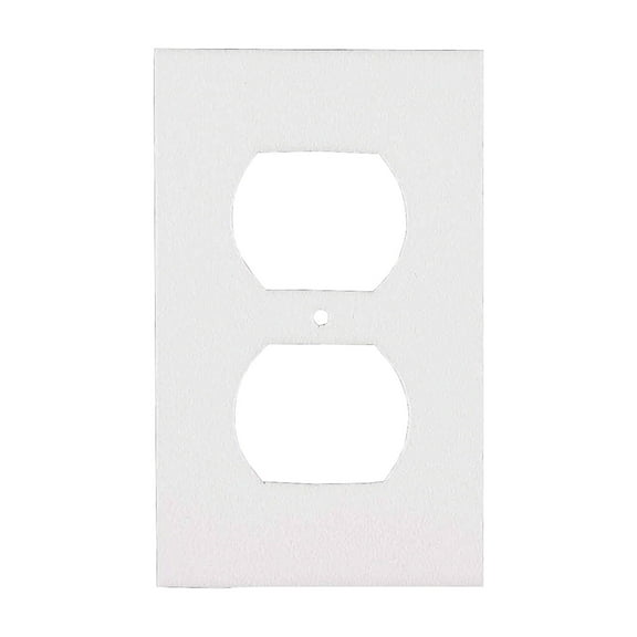 M-D Building Products 87916 White Outlet Sealers for Standard & GFCI Outlets (Pack of 6)