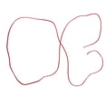 thumbnail image 4 of Ofertas Únicas 1 Pc Collar ajustable Simple Patrón de lazo atado Pulsera envolvente roja, 4 of 6