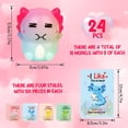 thumbnail image 3 of Squishy Toy MINYSIC Axolotl Mochi, 24 unidades, con tarjetas de intercambio para niños, 3 of 7