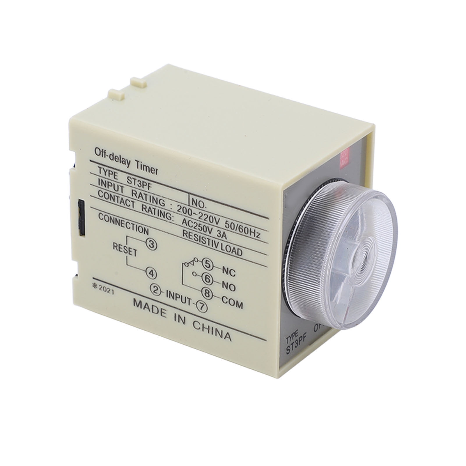Time Relay, Power Off Delay Relay Easy Time Adjustment For Automated
