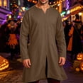 thumbnail image 5 of Qiyinn Men's Long Sleeve Button Down Shirt | Casual Fashion Collared Shirt for Daily Wear, Party, Costume, 5 of 7