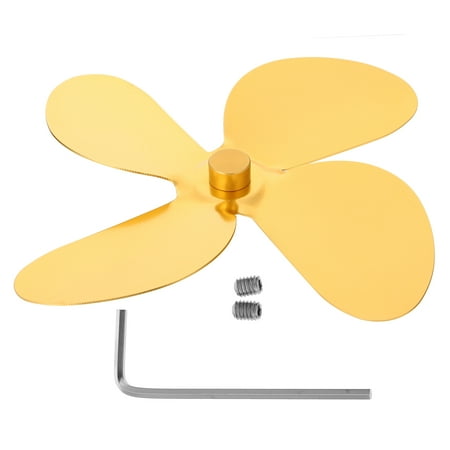 

1 Set Practical Home Replaceable Stove Fan Blades Fireplace Stove Fan Blades