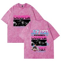 Jey Uso Yeet T-Shirt Cotton Vintage Wash Tee For Women/Men Unisex Summer Short Sleeve Fashion Tshirt Streetwear