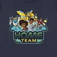 thumbnail image 2 of Women's Transformers: EarthSpark Home Team Graphic Tee Navy Blue Medium, 2 of 4