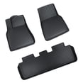 thumbnail image 1 of axGear Floor Mat Raised Edge All Weather For Tesla Model 3 Full Cover 3 Pieces Dirt Mud, 1 of 6