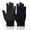 Black, variant on Sinhoon Winter Warm Texting Gloves for Women Men, Knit Gloves Touchscreen Anti-Slip Silicone Gel Thermal Soft Lining Elastic Cuff Texting Gloves
