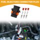 thumbnail image 2 of Conector de terminal de cable hembra de 3 pines para inyectores de combustible Unique Bargains para Renault, 2 of 6