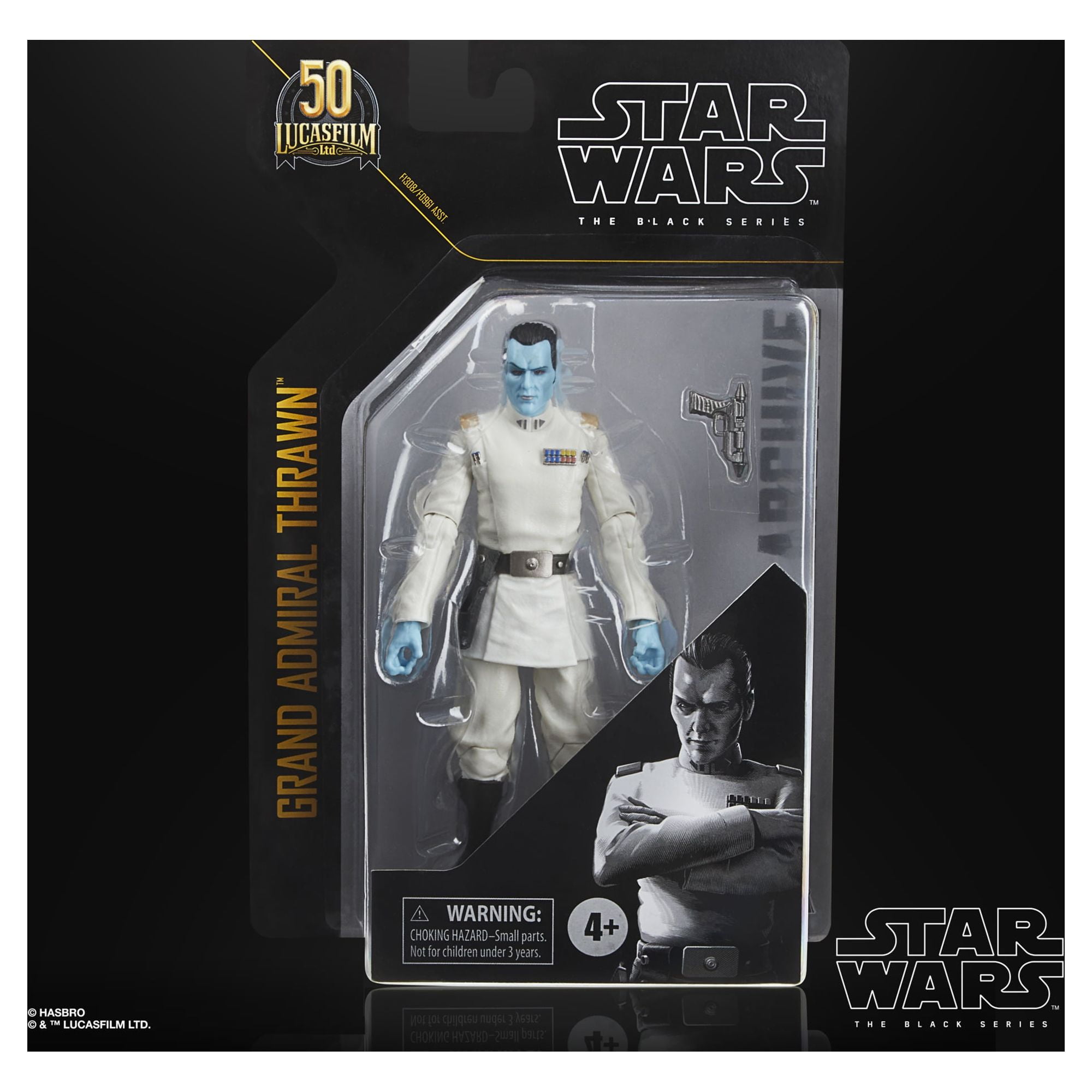 Star Wars The Black Series Archive Grand Admiral Thrawn 6-inch Action Figure