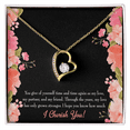 thumbnail image 4 of To My Girlfriend Cherish You Forever Necklace w Message Card, 4 of 7