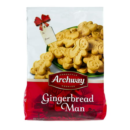 Archway Homestyle Cookies Gingerbread Man, 10.0 OZ ...