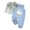 Blue, variant on larppty Baby Boy Outfit Long Sleeve Letter Print Sweatshirt Pants Set 2Pcs Toddler Boy Outfits Winter (Blue,6-9 Months)