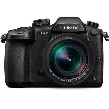 Panasonic Lumix GH5 Mirrorless Camera with 12-60mm Lens - DC-GH5LK