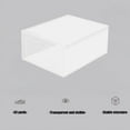 thumbnail image 6 of Saving Transparent Shoe Box Plastic Shoe Box Shoe Organiser Shoe Box Organiser Transparent Shoe Rack Drawer Shoe Boxes, 6 of 6