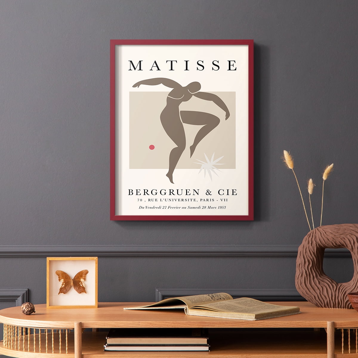 Matisse CCXXIX in Solid Wood 11 x 14 Framed Print