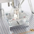 thumbnail image 4 of Air Operated Hot Foil Stamping Machine, 80x100mm Heating Area, 110V 500W, Adjustable Temperature & Time, Automatic Rolling Foil, Includes Foot Pedal & Accessories – Ideal for Leather, PVC,Paper & Wood, 4 of 10