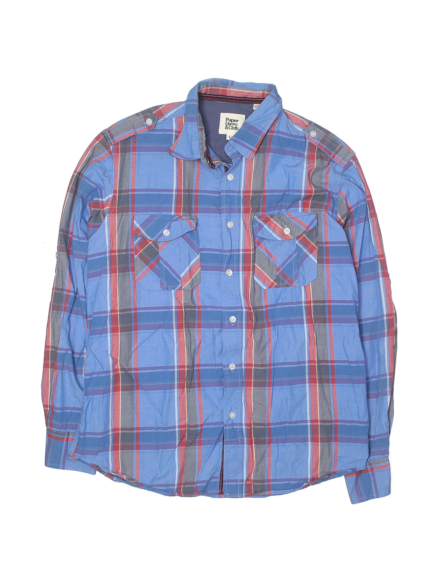 paper denim and cloth button down