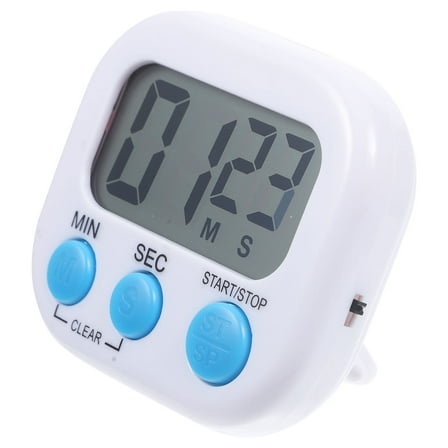 WRISTBIQUE Baking Timer Simple Kitchen Timer ABS On Off Switch Friends Homework 1Pcs