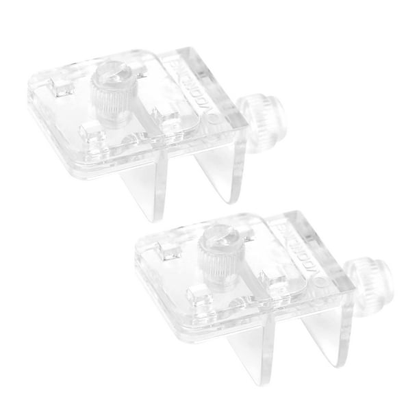 Sardfxul Universal Fish Tank Lid Clips for Aquariums Clear Acrylic