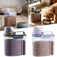 thumbnail image 5 of Pp Pet Food Storage Container with Airtight Seal and Measuring Cup for Dog and Wolf Food, 6. 1 by 4. 33 by 8. 66 Inches, 5 of 7