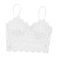 thumbnail image 2 of Top de encaje con Relleno Floral BLESIY blanco, 2 of 6
