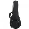thumbnail image 3 of Mandolin Case Gig Bag, Mandolin Carry Case Portable Adjustable Thicken Oxford Cloth With Side Pockets For Musical Instruments, 3 of 8