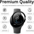 thumbnail image 2 of Compatible avec Google Pixel Watch, Protecteur d'Écran à Couverture Complète, Anti-Rayures, Film Transparent Hd, Film d'Écran à Bord Arqué Incurvé 3d, 1/3/5 Pcs, 2 of 5