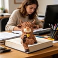 thumbnail image 6 of YYV Durable Resin Cow Tabletop Figurine Highland Cow Sculpture Shelf Mantel Decorative Accent For Home 1-Pack, 6 of 9