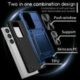 thumbnail image 5 of Decase For Samsung Galaxy S23 Plus,Military Grade Shockproof Rugged Heavy Duty Cover Case with Magnetic Car Mount & Slide Camera Protector,For Samsung Galaxy S23 Plus - navyblue, 5 of 5