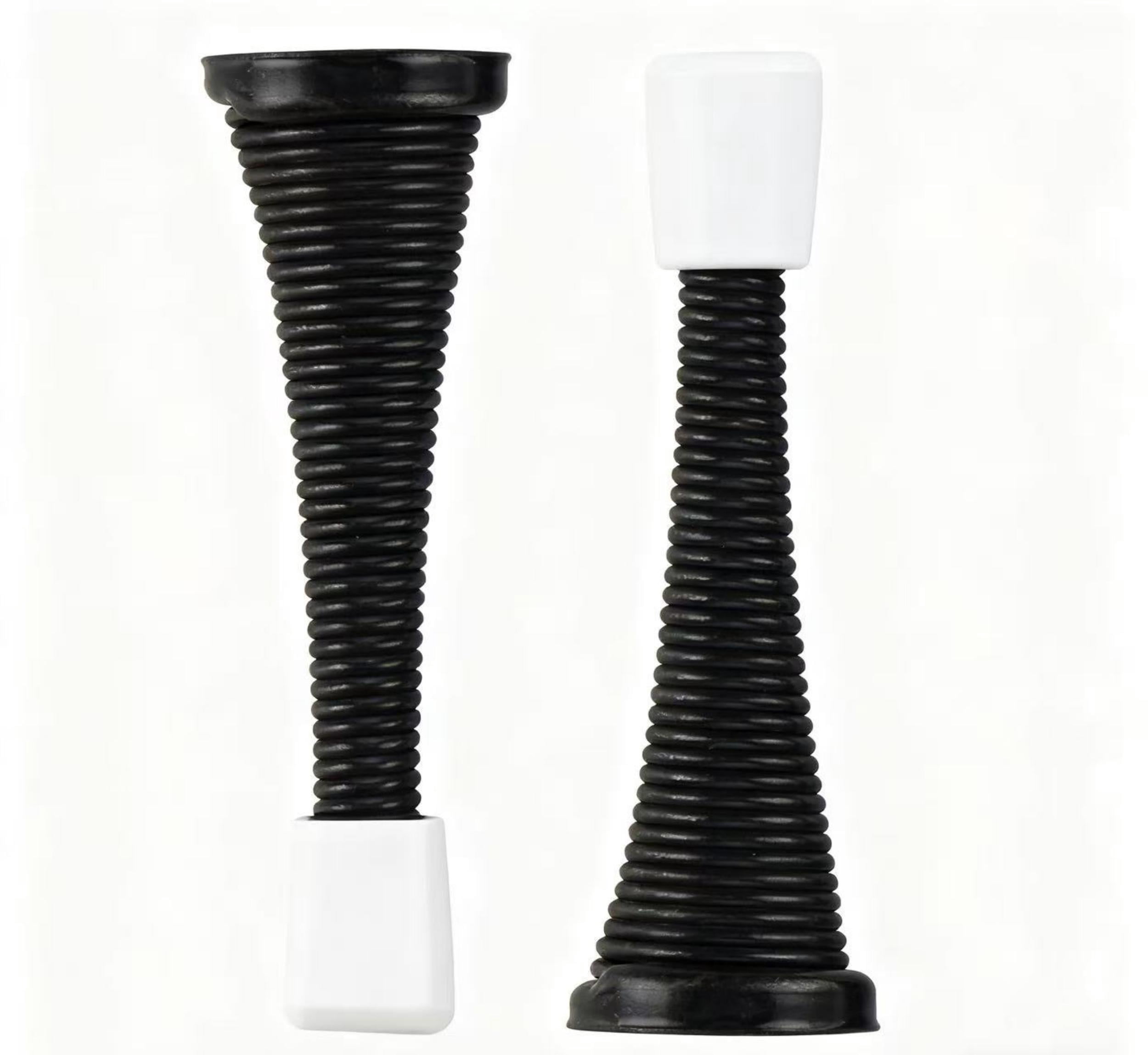 Hyper Tough New Steel Spring Doorstop, Oil Rubbed Bronze, 2 Pack, 0.795 X 2.9 X 0.795 inch