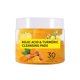 thumbnail image 2 of Pisexur Belleza Maquillaje Discos limpiadores de cúrcuma y kójico para rostro y cuerpo. Vitamina B5. Atenúa las manchas oscuras. Exfolia y atenúa la decoloración. Discos repara mujeres y hombres, 2 of 6