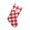A, variant on Oversized Plaid Christmas Stocking for Fireplace Mantle, Personalized Holiday Decor with Gift Tag, Durable Fabric for Family And Pet Gift Exchange