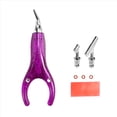 thumbnail image 2 of Bolígrafo Ergonómico para Pintar con Diamantes, Accesorios para Arte con Diamantes con 3 Puntas de Metal, Kit de Bolígrafo con Taladro de Diamante 5D para Adultos, Color, 2 of 8