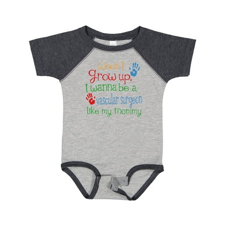 

Inktastic Vascular Surgeon Like Mommy Gift Baby Boy or Baby Girl Bodysuit