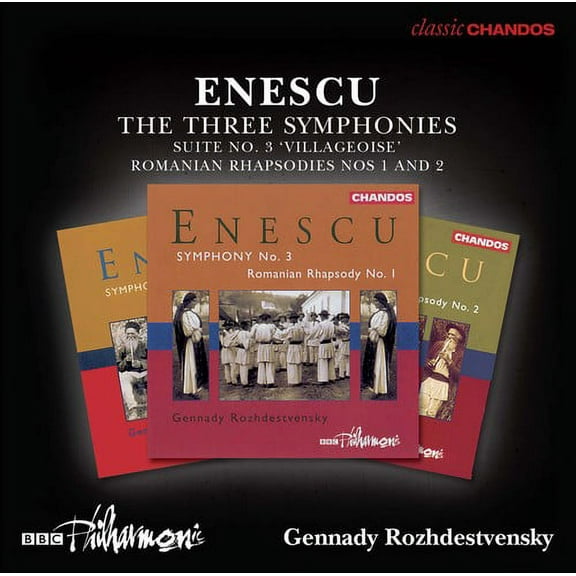 Enescu / BBC Philharmonic Orchestra - Enescu: The Three Symphonies - Music & Performance - CD