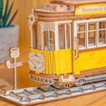 thumbnail image 4 of ROKR Wooden Puzzle Construction Model Kit Tramcar Puzzle Kits for Kids Birthday Gift, 4 of 6